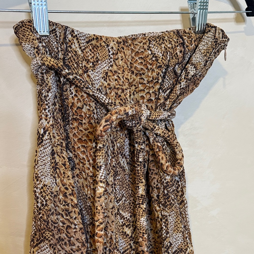 Nanushka Patterned Wide Leg Pants - Picture 2 of 4